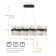 Polaris 20 - Light Dimmable Square / Rectangle Chandelier