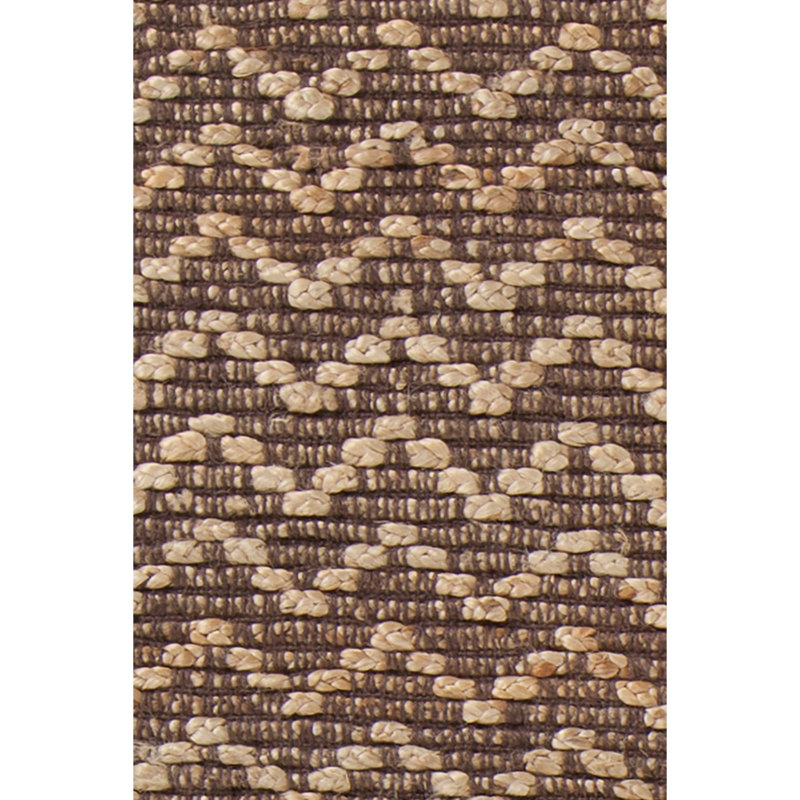 Grecco Handmade Jute Chevron Area Rug, Rectangle 5' x 7'6"
