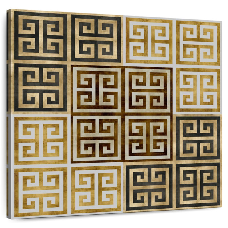 Kerner Greek Key I, 16" H x 16" W