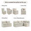 Alayaa Performance Upholstered Armchair with Casters-99840900