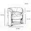 Chaise d'appoint moderne