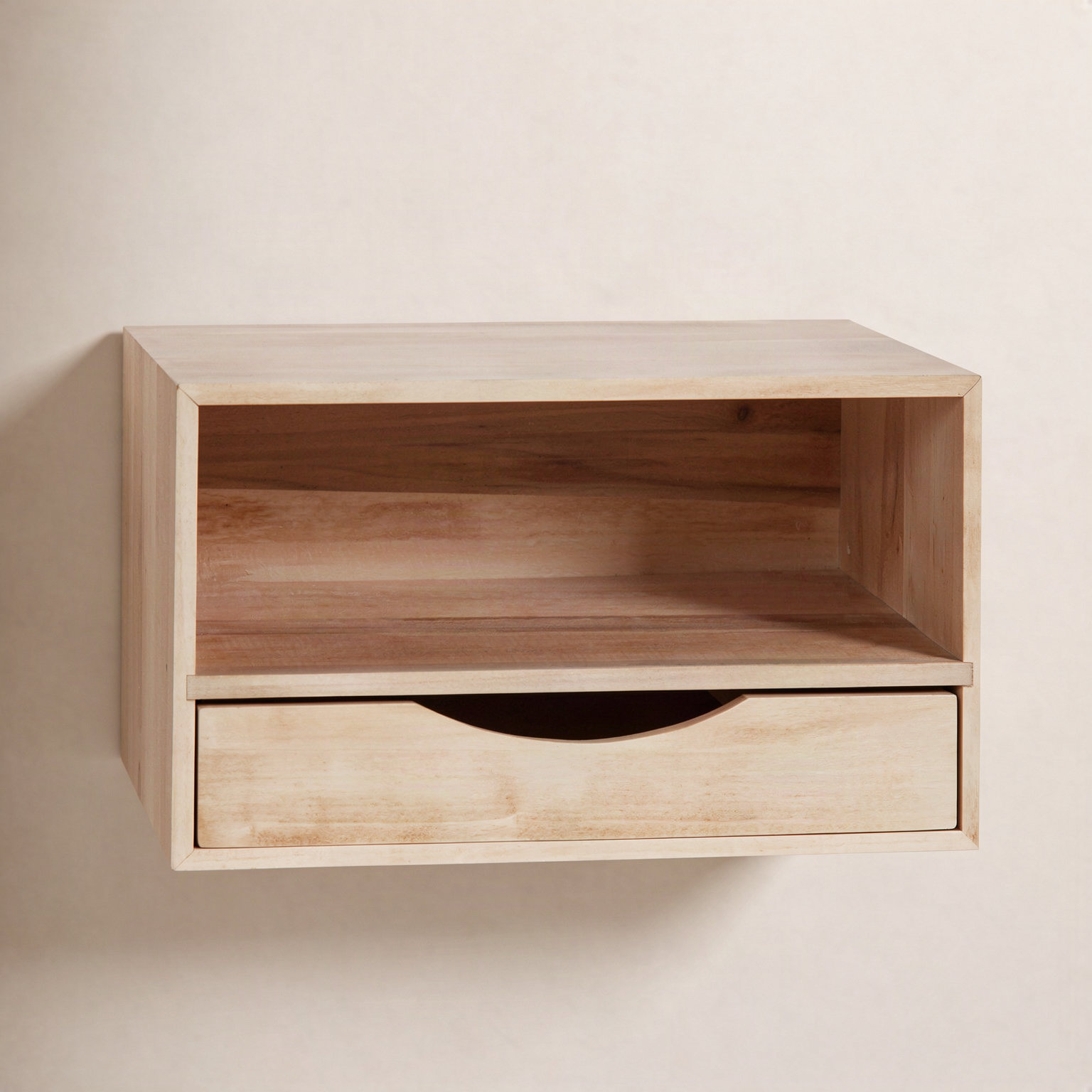 Adeana 13" Floating Shelf, Natural