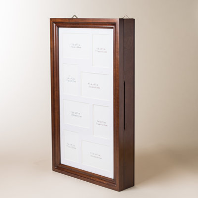 Wood Wall Mounted Jewelry Box + Drawers