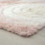 Tapis rose à motif géométrique Koo-51099965