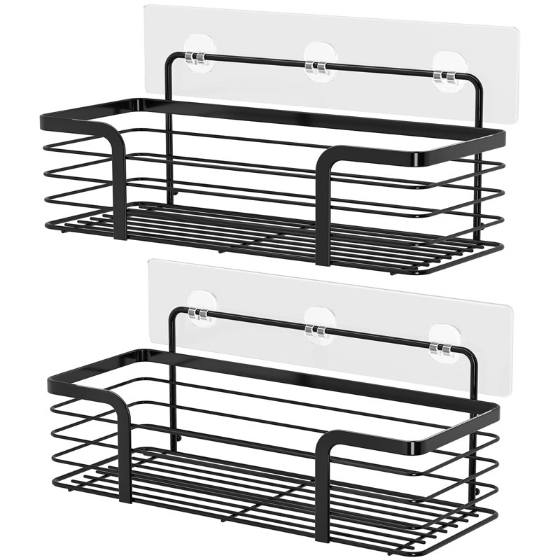 Suction Stainless Steel Shower Caddy