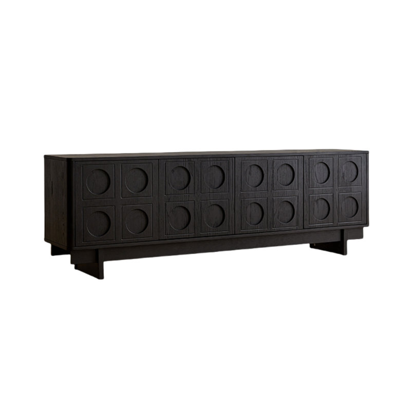 Crédence de rangement Creative Black, Noir