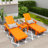 Joubert Outdoor Chaise Lounge with Table-89127292