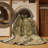 Machine Washable Overdyed Brown Area Rug-1000042647