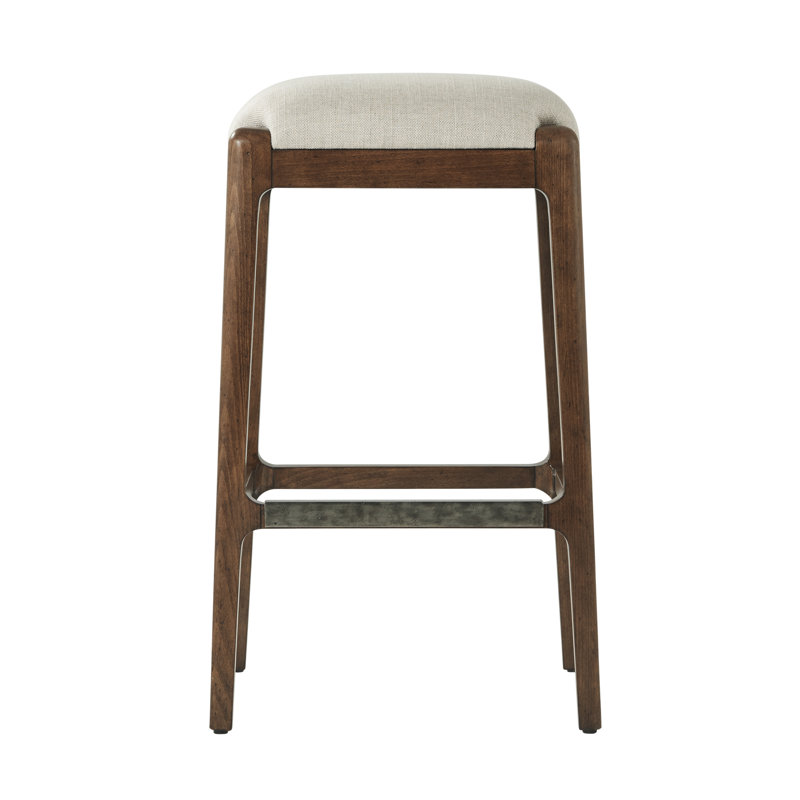 Tavel Upholstered Counter Stool with Solid Wood Frame, Bar Stool (30" Seat Height)