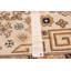 Tapis unique en laine de 7 pi 9 po x 9 pi 8 po des années 1990