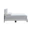 Grand lit (matelas non inclus), blanc