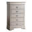 Lorana  Chest , Silver Champagne
