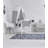 Johaan Geometric Water Resistant Non-Skid Kitchen Mat-768325914