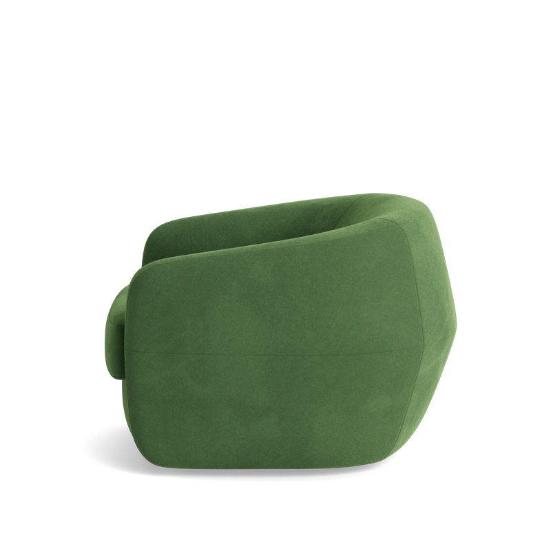 Elaine Swivel Chair, Performance Velvet - Ivy
