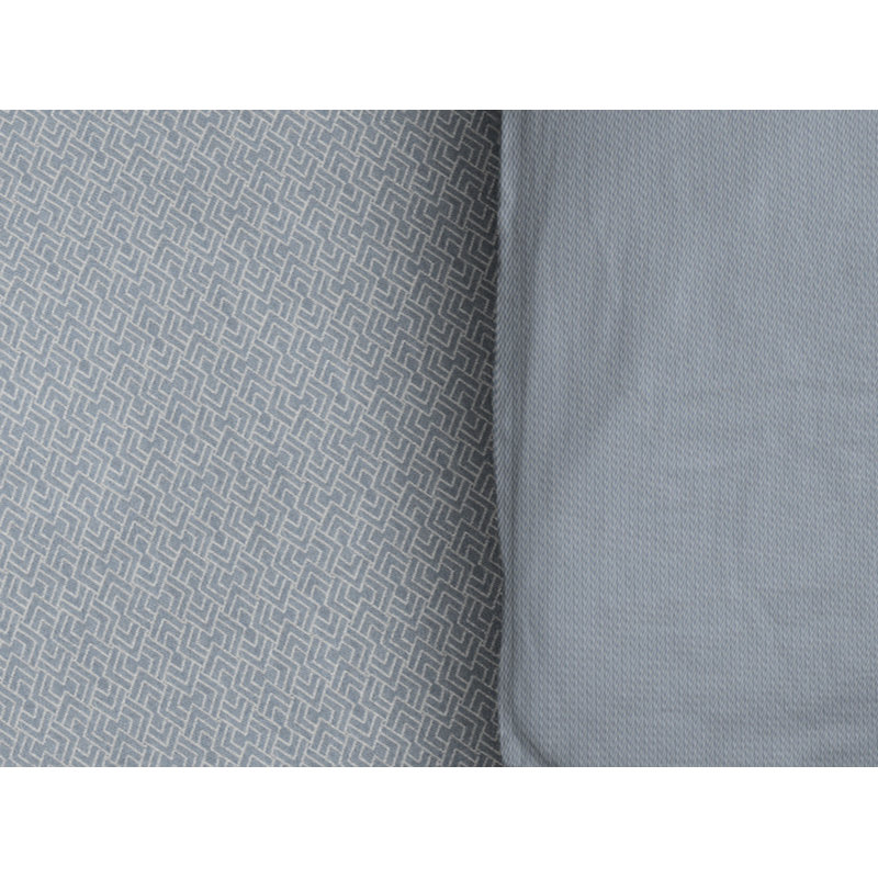 Salguero Geometric Shapes Duvet Cover Set with Pillowcases Included, 155 x 200cm Duvet Cover + 1 Pillowcase (80 x 80), Blue