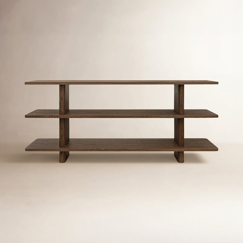Casey Small Bookcase Dark Brown, Brown