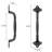 Steel Handle/Pull