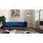 Canapé-lit moderne convertible pliable de 72,87 pouces avec capitonnage, style rétro américain, fabriqué en matériau de velours-1956379055