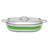 Bon Chef Stainless Steel Rectangle Braiser with Lid-54548588-54548587
