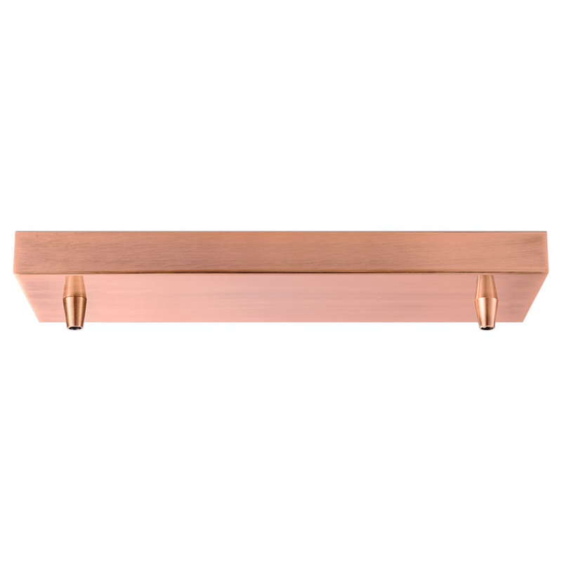 2 - Light Copper Single Pendant