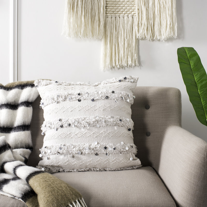  Cotton Throw Pillow