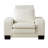 Barnier Faux Leather Club Chair with Ottoman-484915731