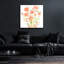 Art mural en verre Winston Porter «Peach Fuzz» par Design Fabrikken-1636245904