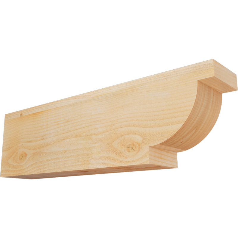 Alpine Rough Sawn, Sapin de Douglas, H 10 po x l 36 po x P 6 po
