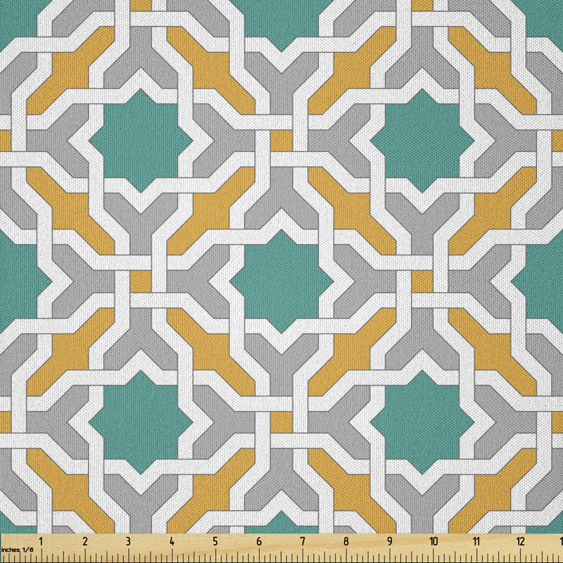 Davonn Eastern Oriental Symmetric Multi-Purpose Fabric