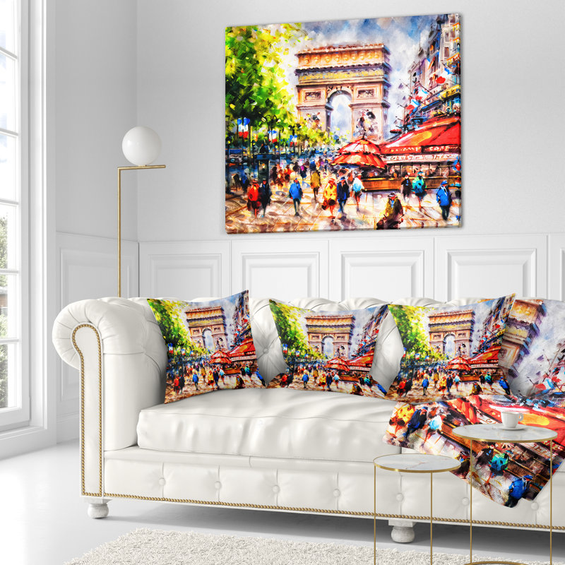 Reversible Throw Pillow