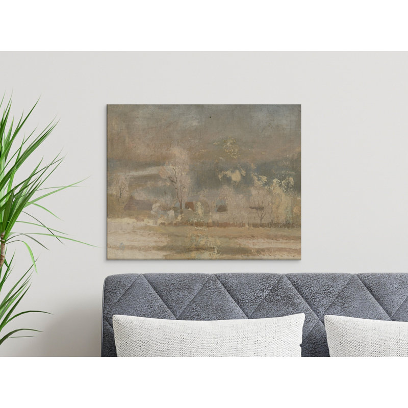 1 Piece Wrapped Canvas Wall Art Set, 12x9