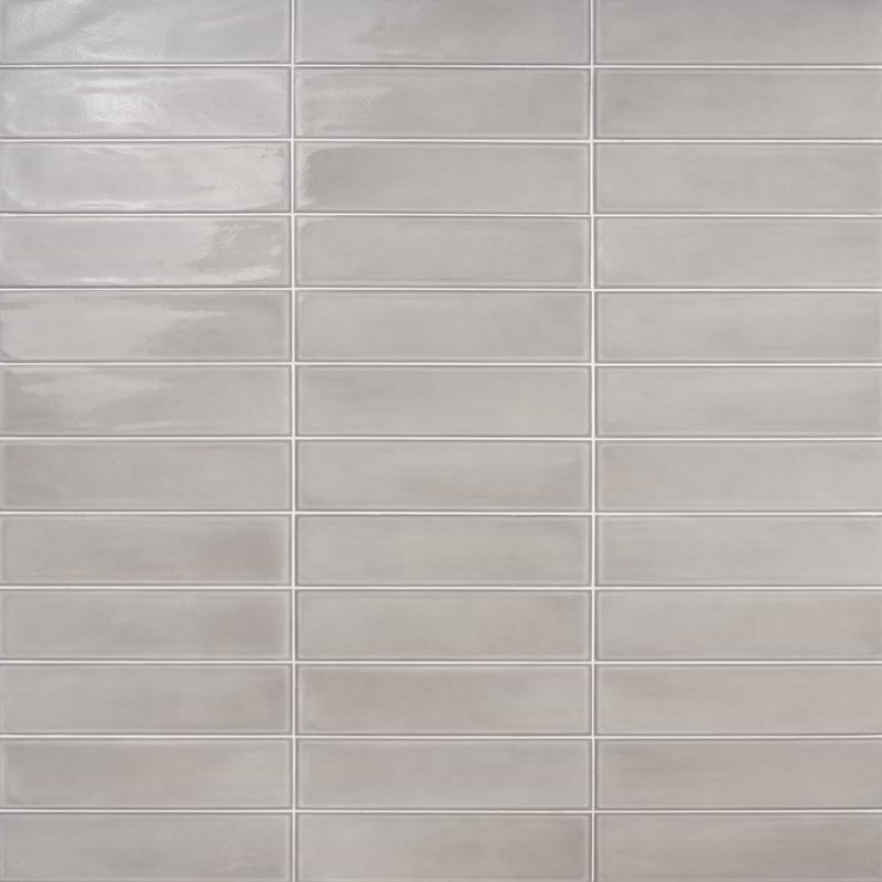 Stacy Garcia ArtBlock 4x16 Glossy Porcelain Tile, Grigio