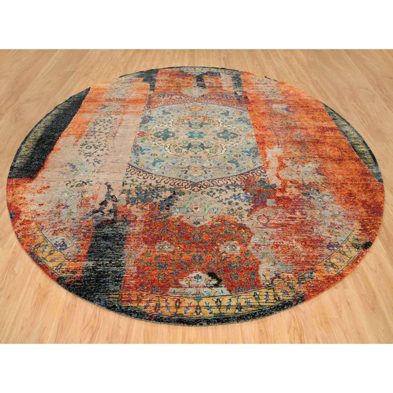 Tapis unique en laine 14 pi Ricia