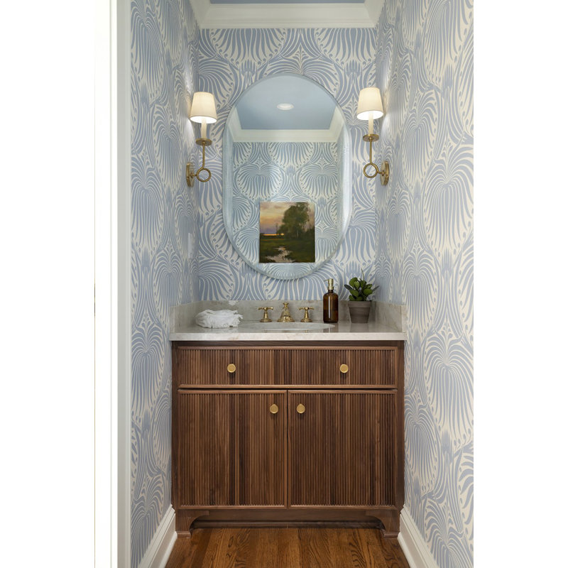 Arduina Oval Wall Mirror, 39.5" H x 23.6" W
