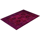Tapis unique 4 pi 3 po x 5 pi 7 po Huckstep