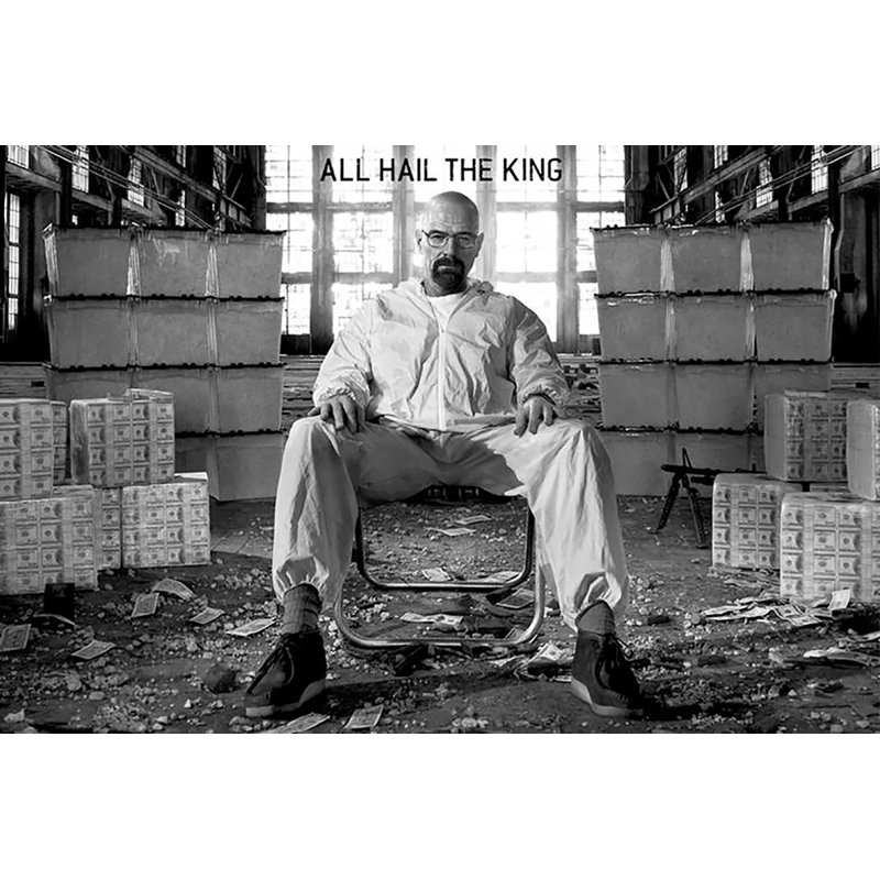 « Breaking Bad »-reproduction de photo sans cadre sur papier