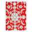 Mahima Wool Oriental Area Rug in Red