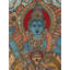 Lord Surya sur son char sept chevaux | Kalamkari, peinture sur coton