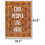 Tapis médaillon marocain orange brûlé