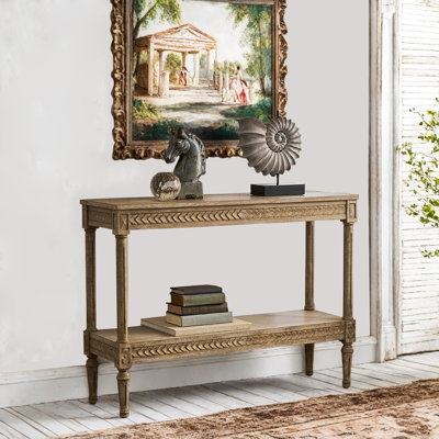 American Country Style Solid Wood Entryway Console