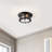 Ceballos Glass Flush Mount-1300173003