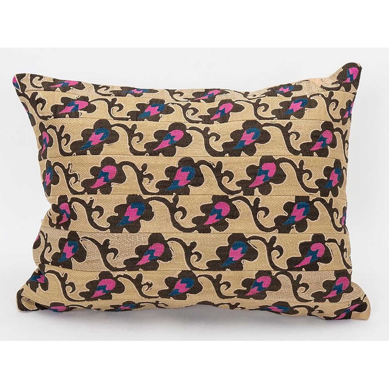 Suzani Lumbar Pillow Cover & Insert