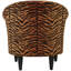 Fauteuil demi-tonneau en polyester 30,5 po Abdulkader