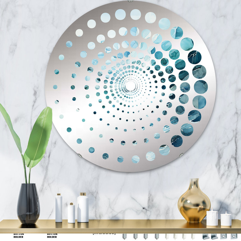 Alayzia Circle Mirror, 31.4" x 31.4"