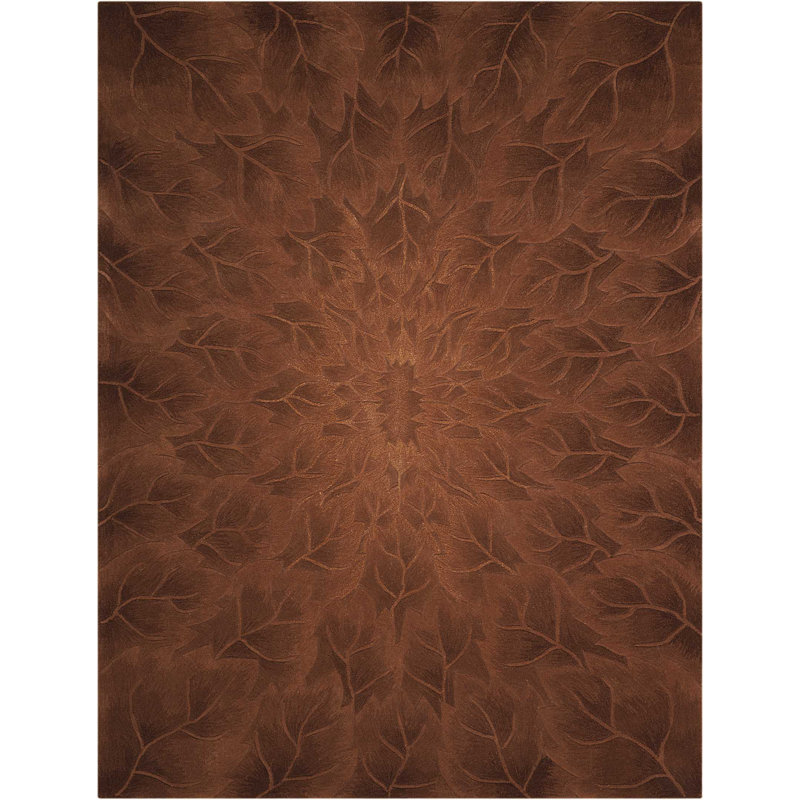 Quella Viscose Floral Indoor Rug, Rectangle 9'6" x 13'6"