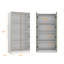 Gafford Standard Display Stand with Lighting-1373103628