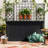 230 Gallon Outdoor Indoor Lockable Resin Deck Box With Removable Dividers-108191041