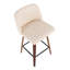 Tabouret de comptoir pivotant 25,5 Arabelle