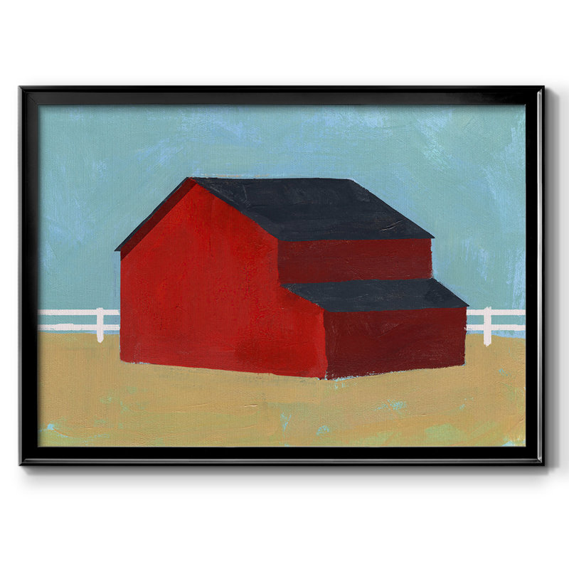 Big Red One II, reproduction d'art sur toile, Noir, H 18 po x l 26 po x P 1,5 po