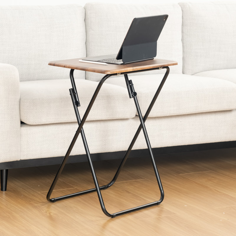 Plateau télé Milurd, ensemble de 2 plateaux télé pliables
